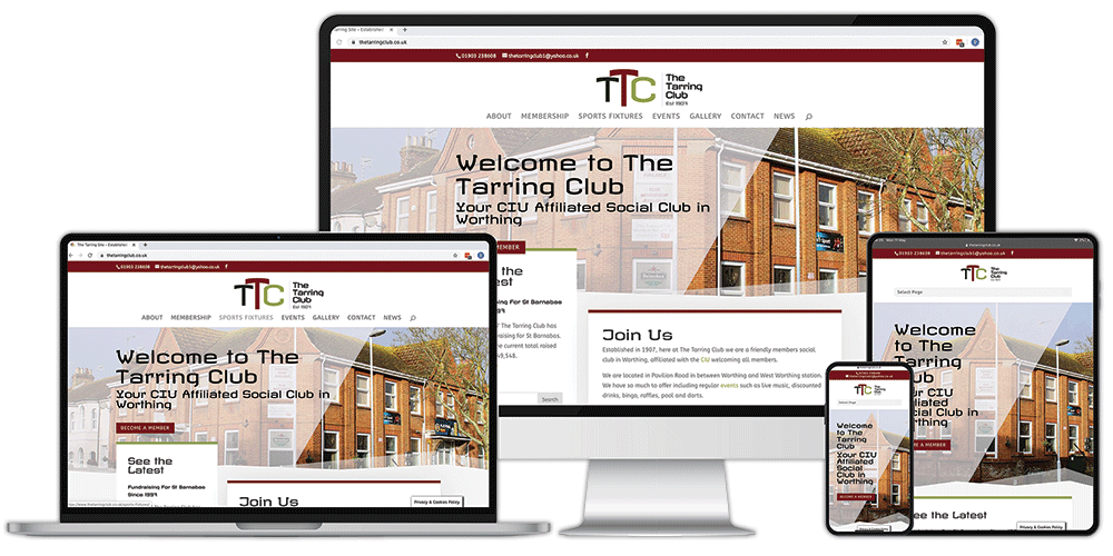 The-Tarring-Club-Responsive-Website-Design