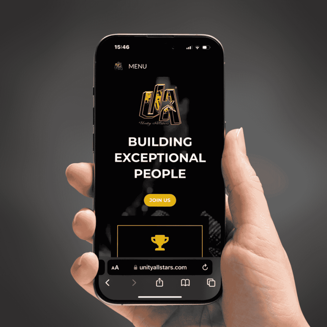 Cheerleading Website Redesign
